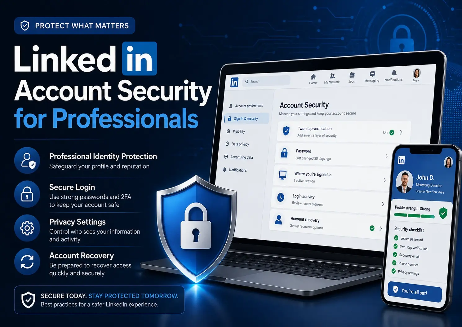 LinkedIn Account Security for Professionals